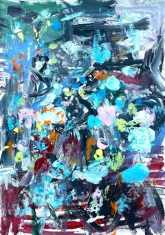 Descargar, Pintura, Acrílico sobre papel