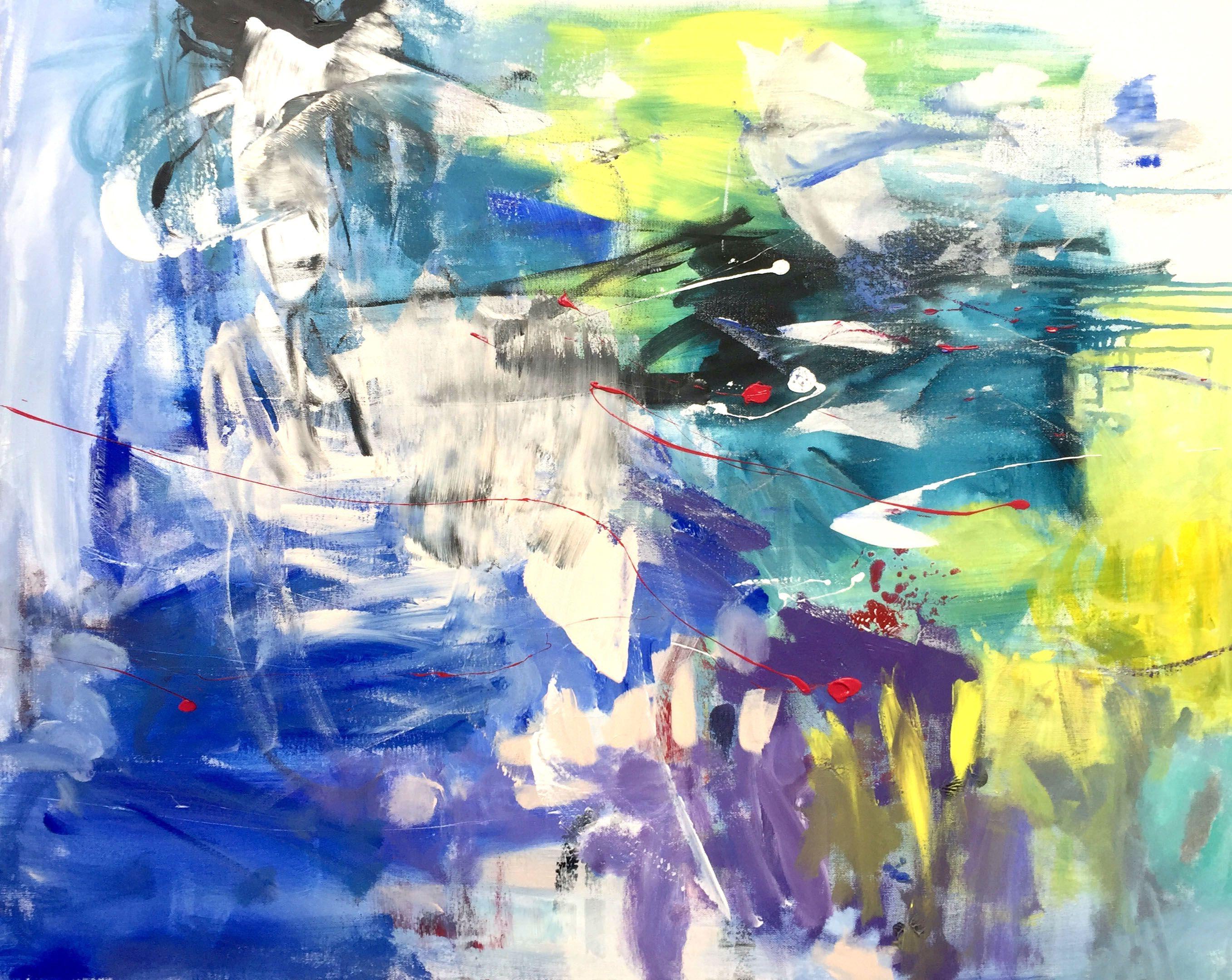 Sogna i tuoi sogni, Pittura, Acrilico su tela - Painting di Christel Haag