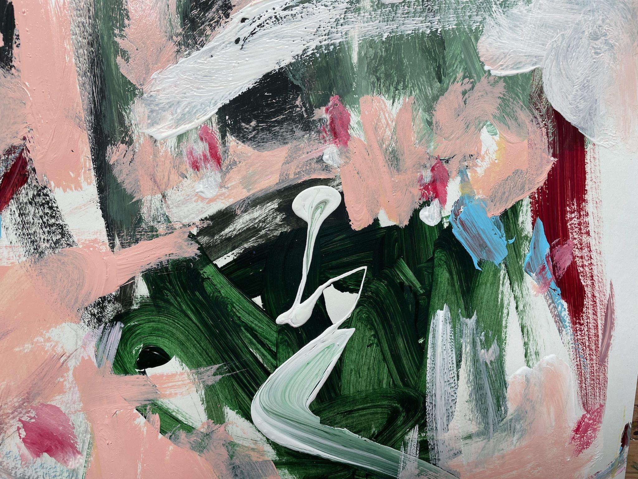 Einfach abheben, Painting, Acrylic on Paper For Sale 2