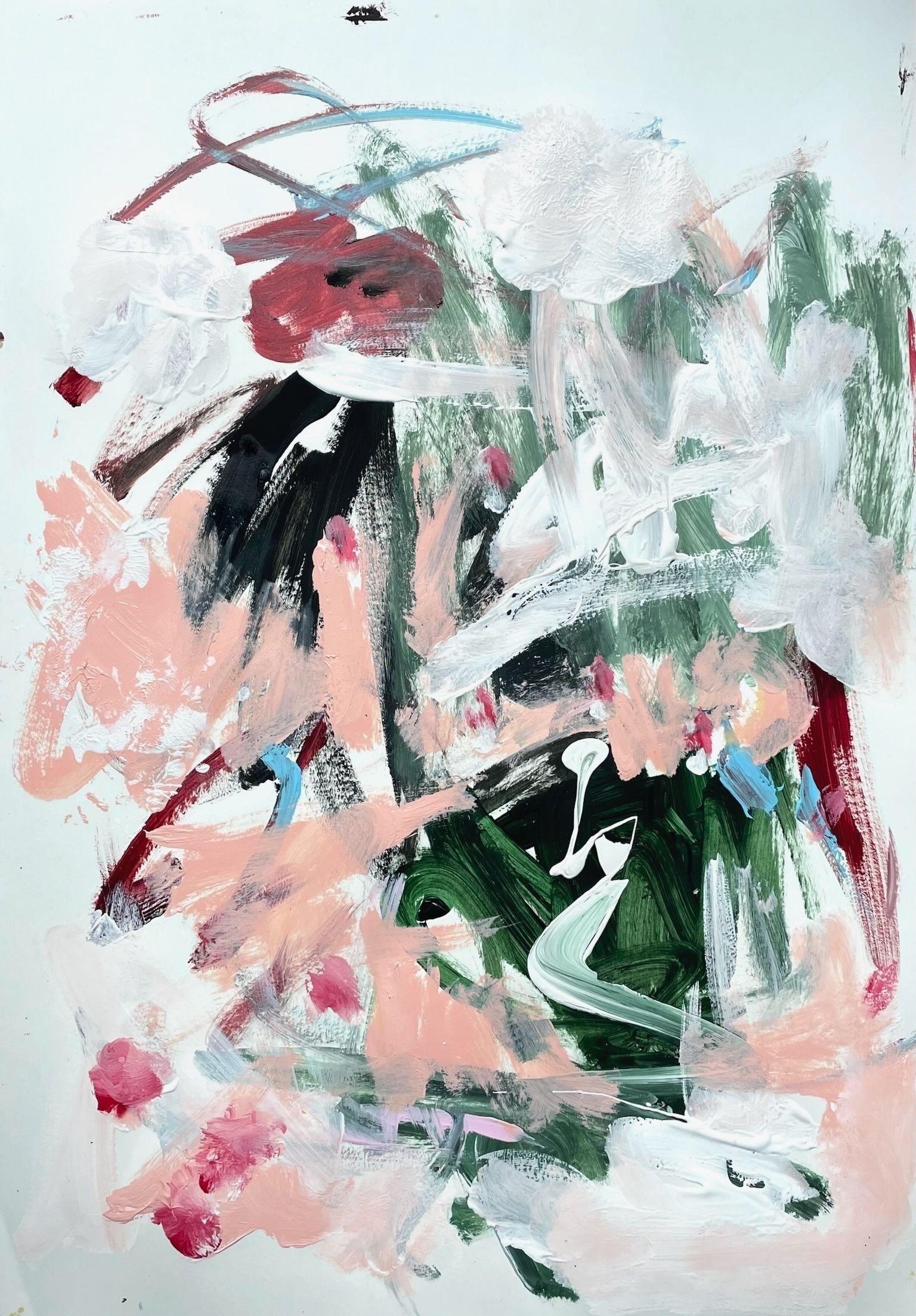 Einfach abheben, Pittura, Acrilico su carta