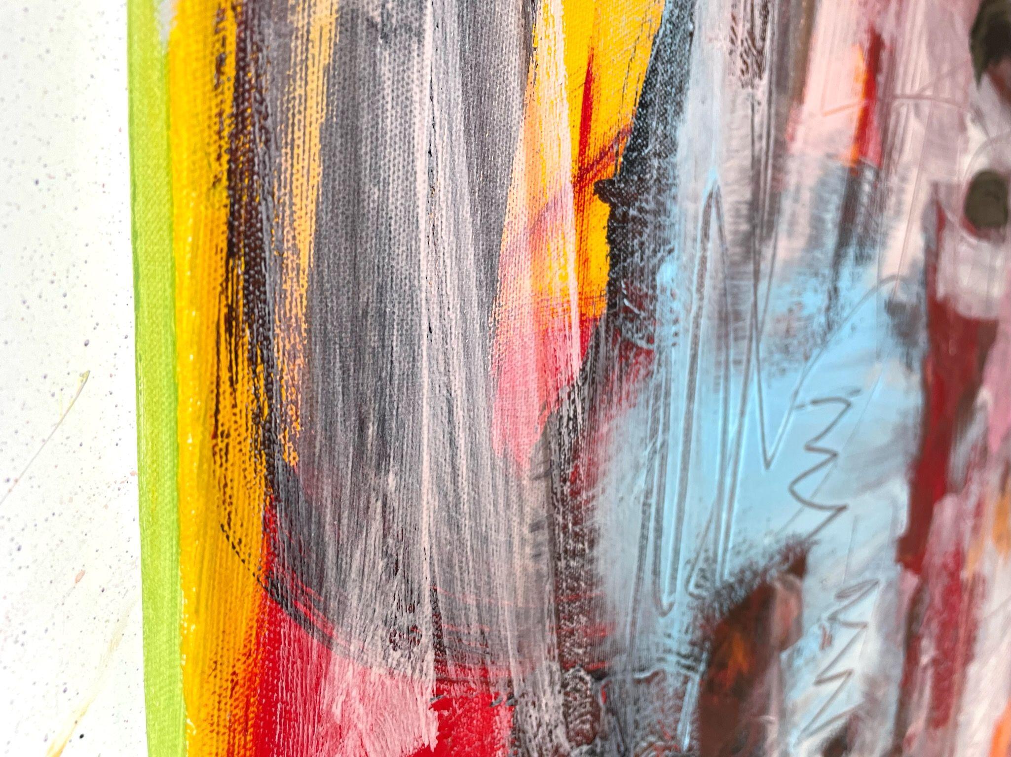 Everything Has Its Place, Painting, Acrylic on Canvas For Sale 4