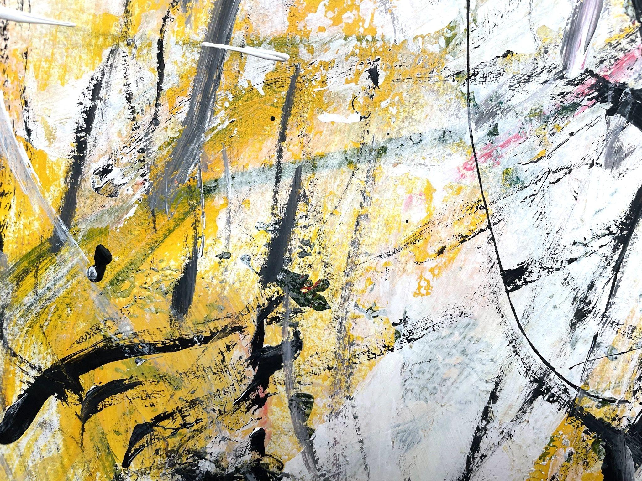 Fabelwesen, Pittura, Acrilico su carta - Painting Contemporaneo di Christel Haag