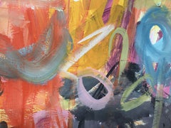 Tomber amoureux (de sa voix) 1, peinture, acrylique sur papier