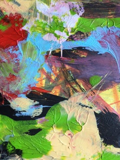 Familienchatz, Gemälde, Acryl auf Papier