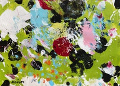 FrÃ¼hlingsboten, Painting, Acrylic on Paper