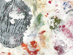 Geborgenheit, Gemälde, Acryl auf Papier