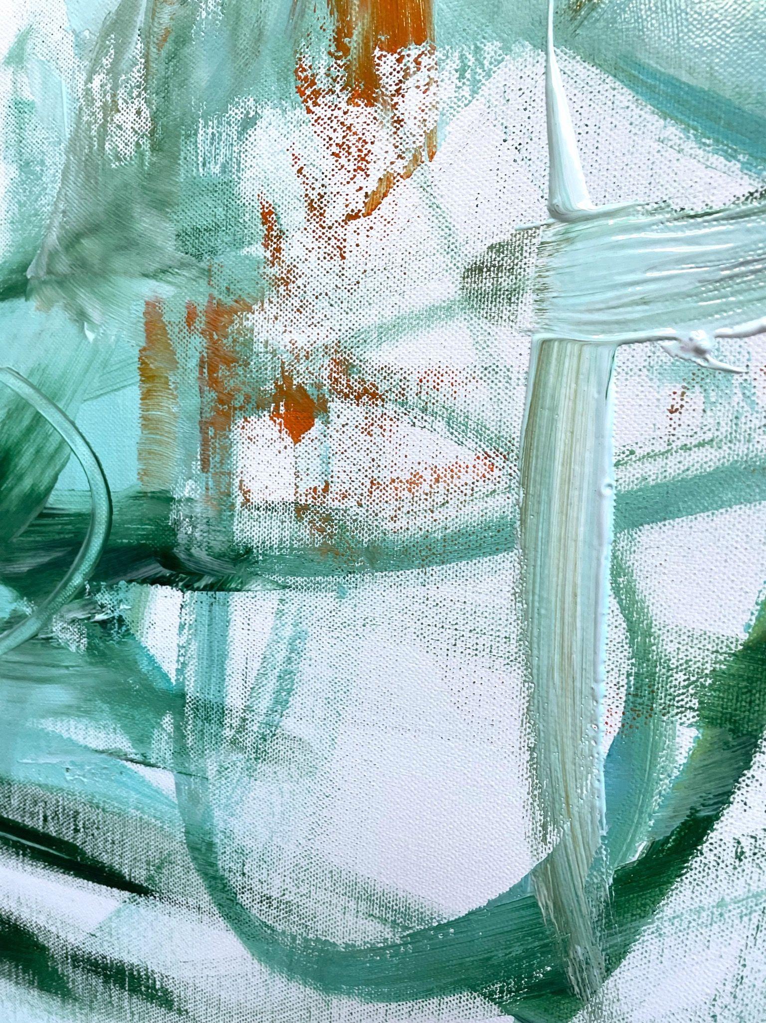 Greene & Greene 7, peinture, acrylique sur toile - Minimaliste Painting par Christel Haag