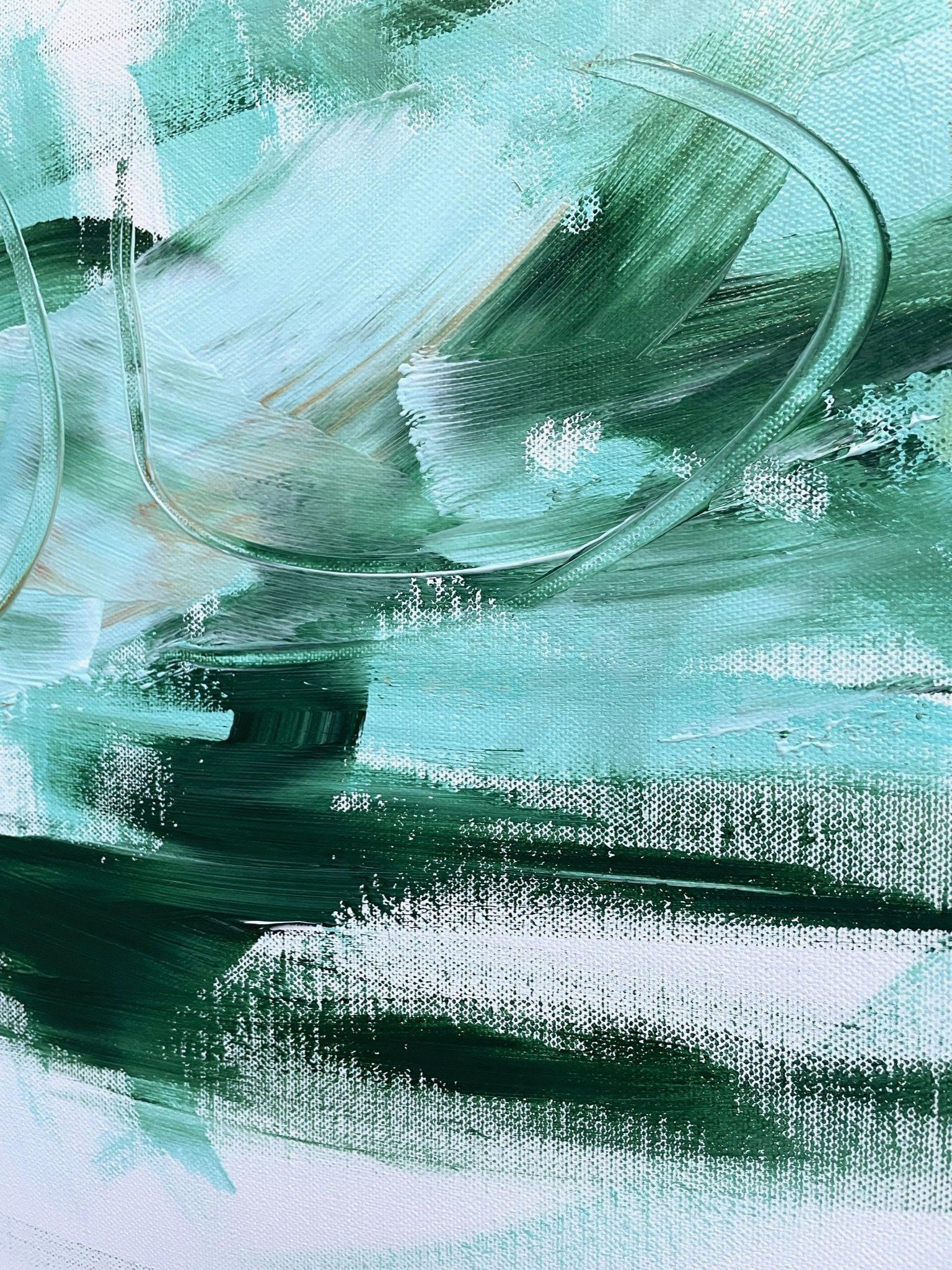Green Soul 7, Painting, Acrylic on Canvas For Sale 3