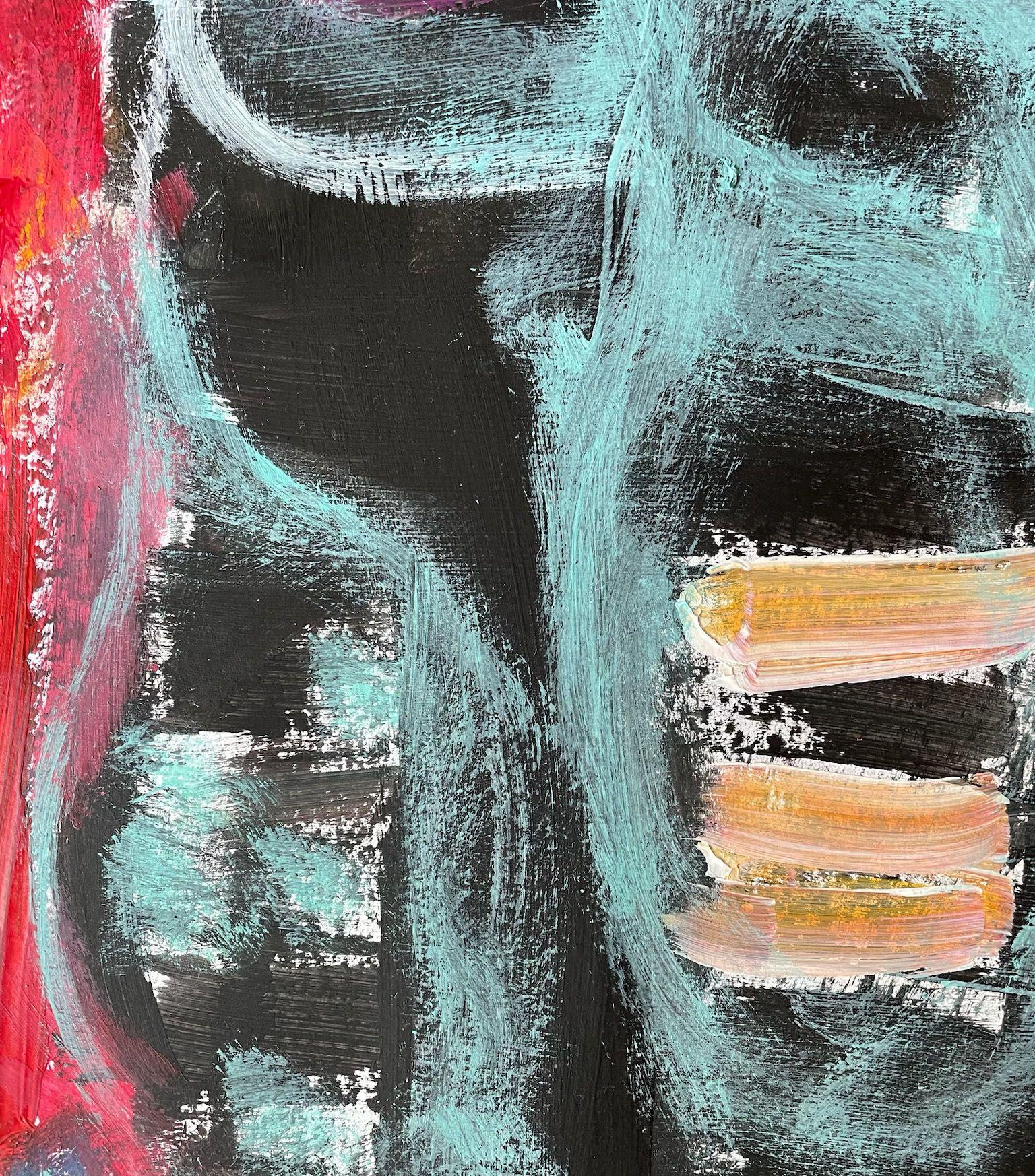 Gypsy Song, Gemälde, Acryl auf Papier im Angebot 1