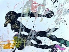 Ti aspetterò, Pittura, Acrilico su carta