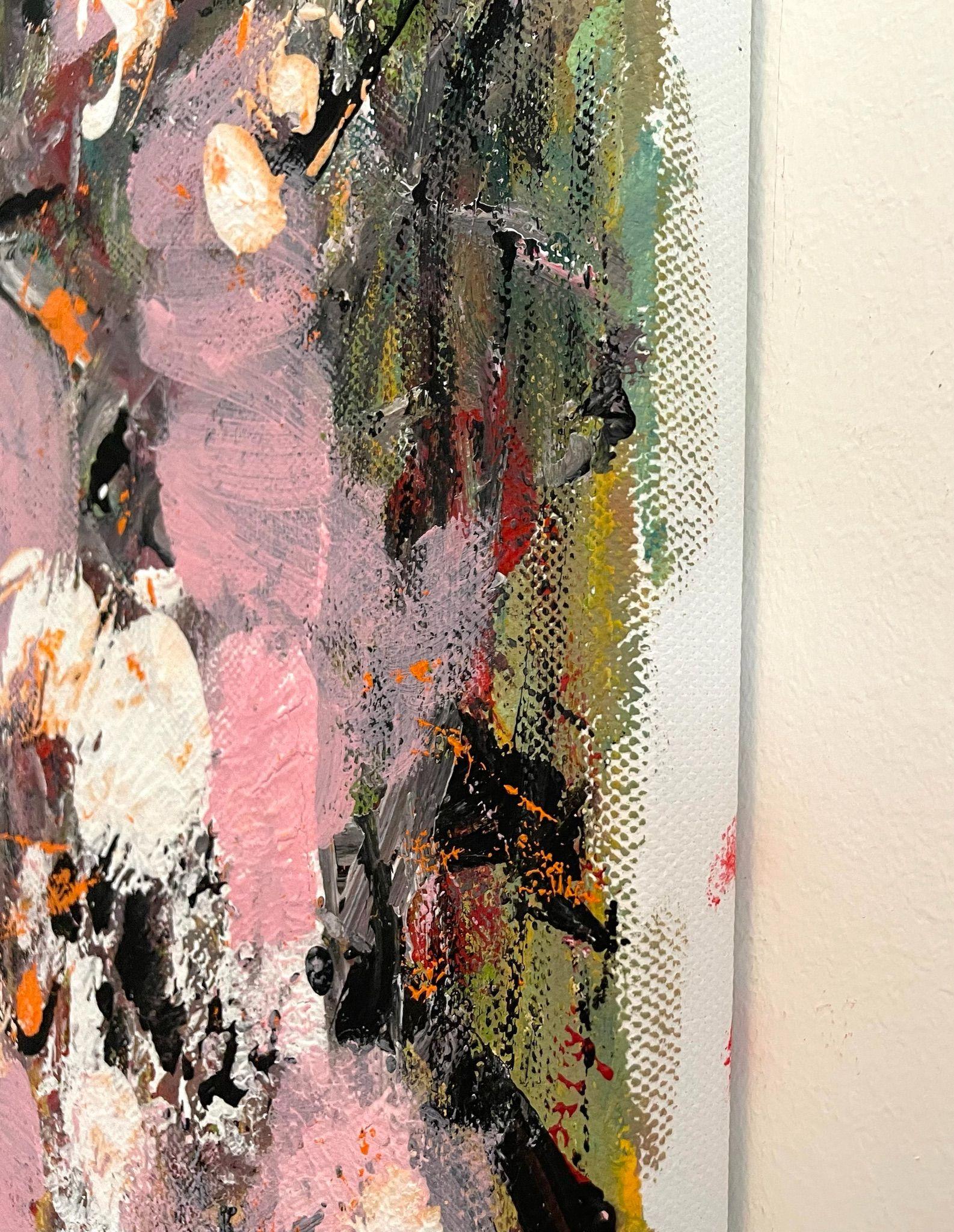 If You Look Back What Do You See, Painting, Acrylic on Canvas For Sale 4