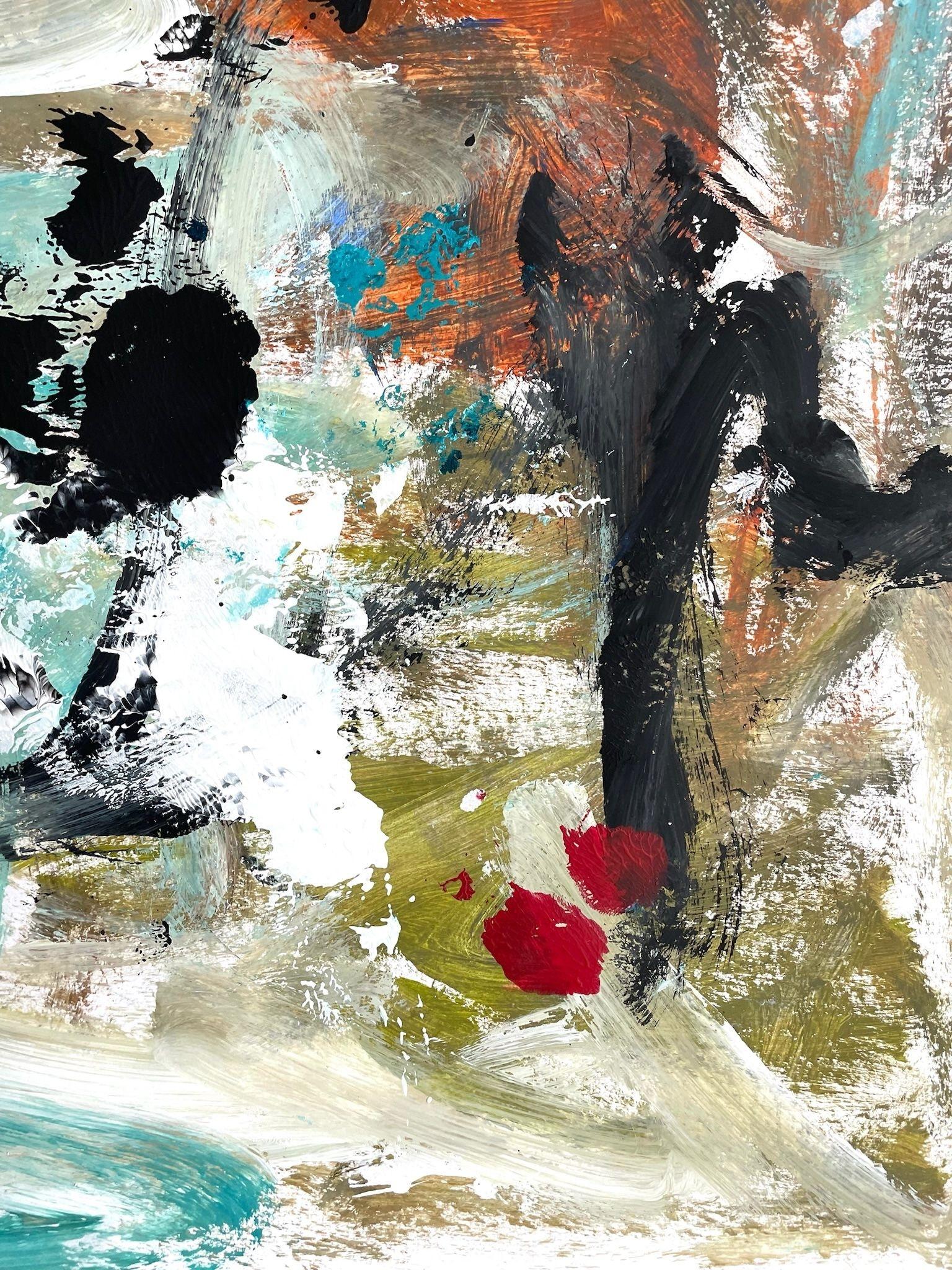 In the Neighborhood 1, Gemälde, Acryl auf Papier (Zeitgenössisch), Painting, von Christel Haag