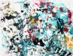 In the Neighborhood 3, Painting, Acrylic on Paper
