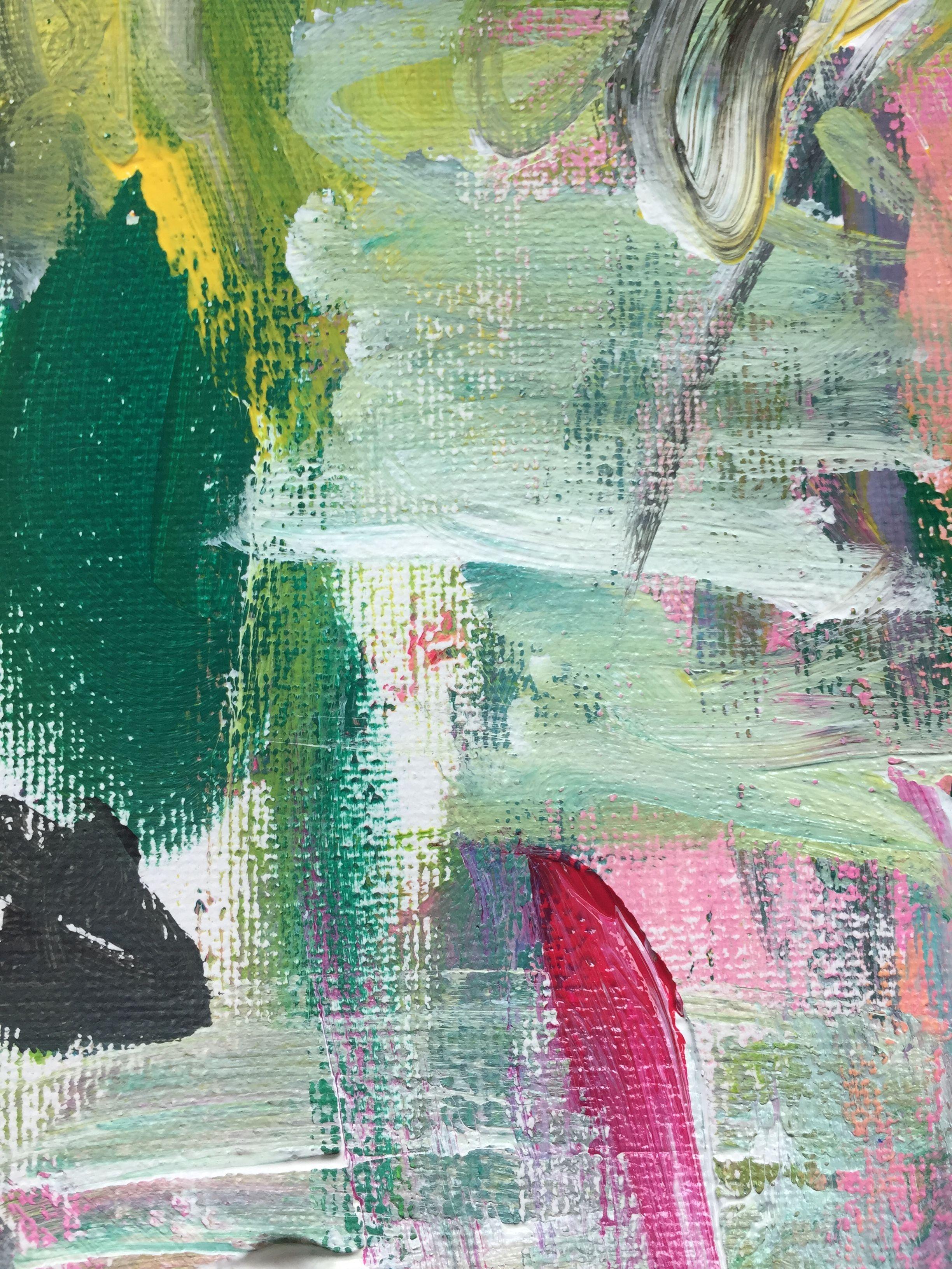 Incógnito, Pintura, Acrílico sobre lienzo - Painting Contemporáneo de Christel Haag