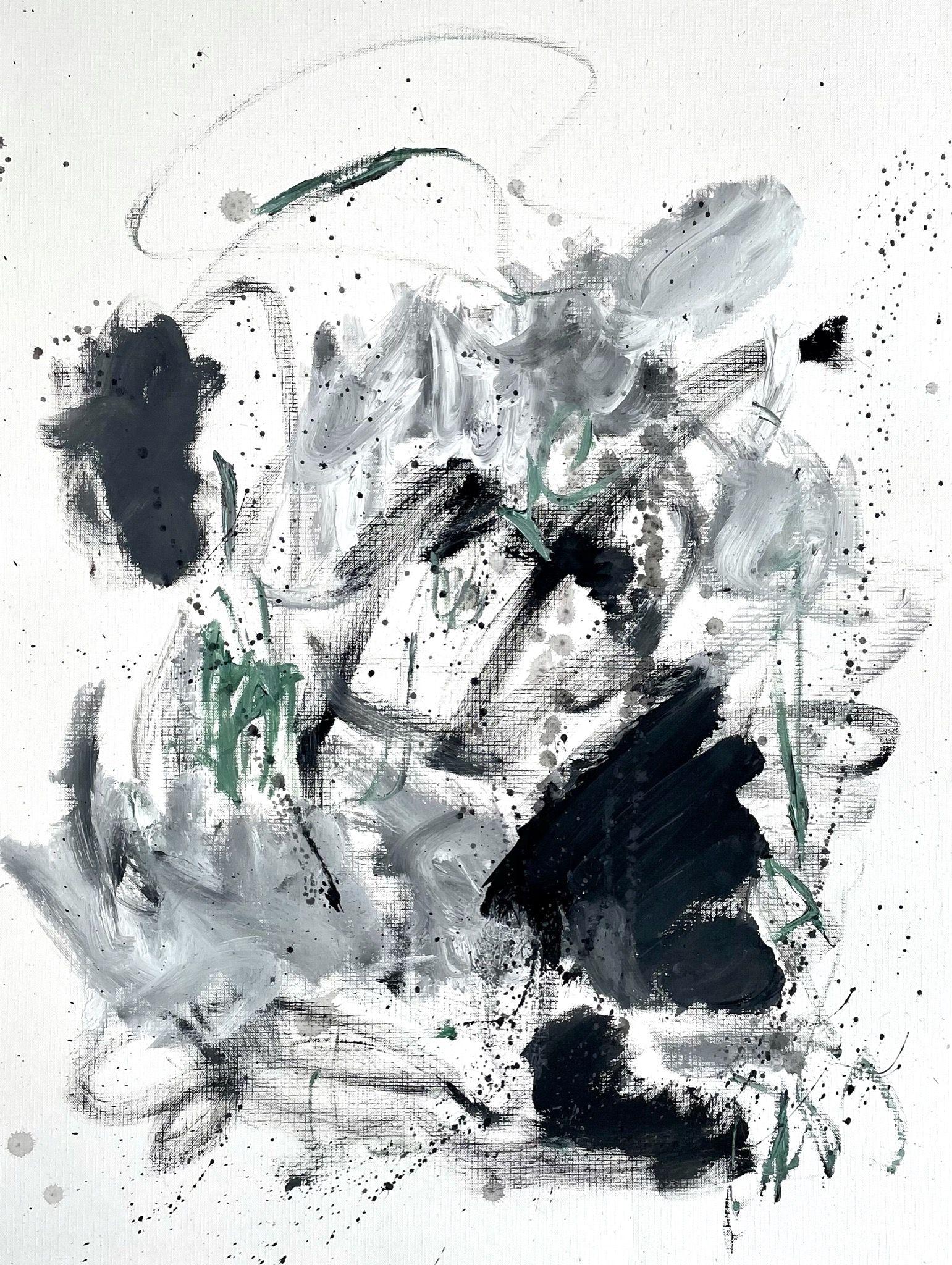 Es ist nicht das, was es sieht (Diptychon), Gemälde, Acryl auf Papier (Zeitgenössisch), Painting, von Christel Haag