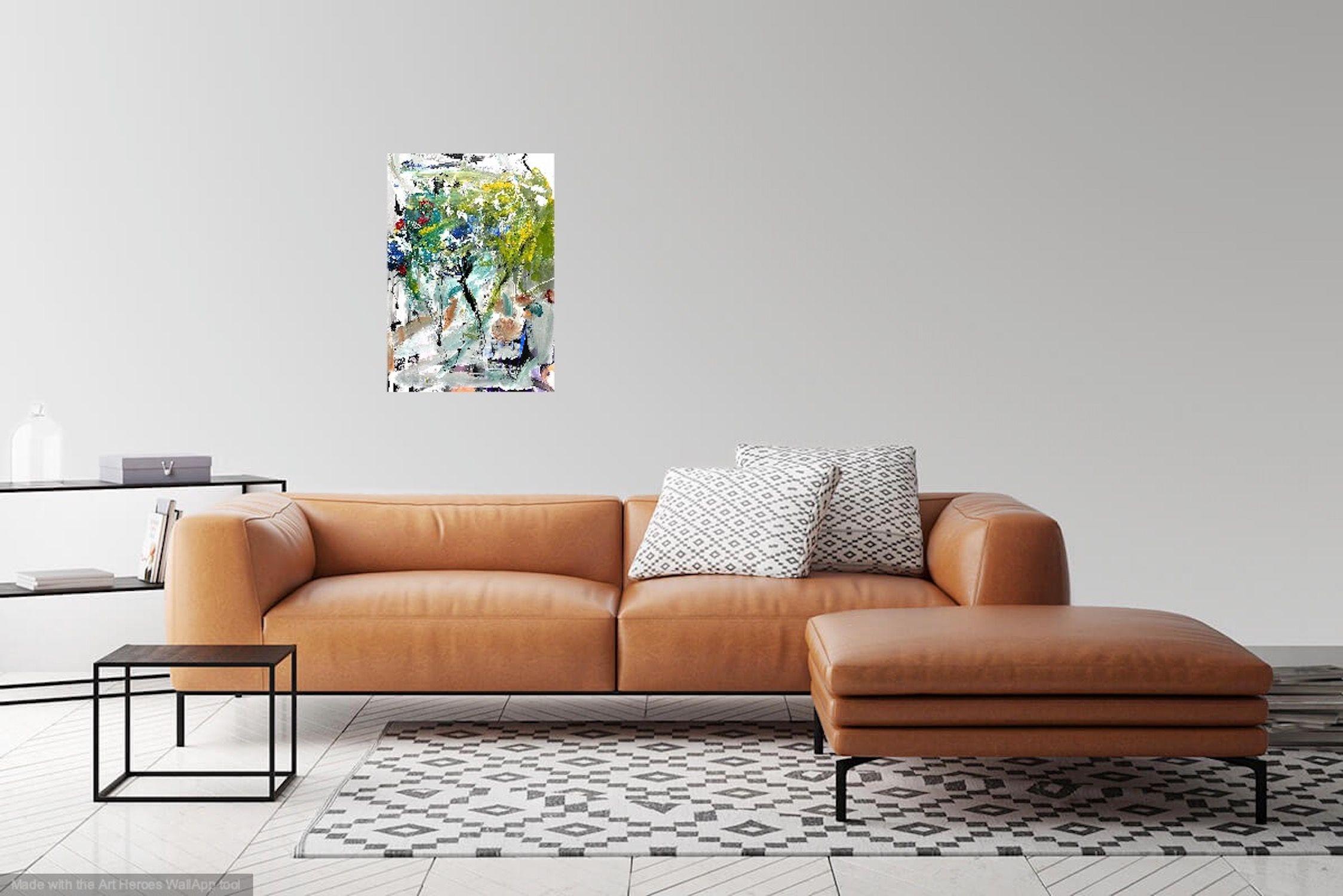 Jetzt erst recht, Pintura, Acrílico sobre papel en venta 2