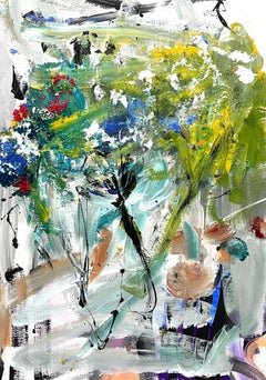 Jetzt erst recht, Pintura, Acrílico sobre papel