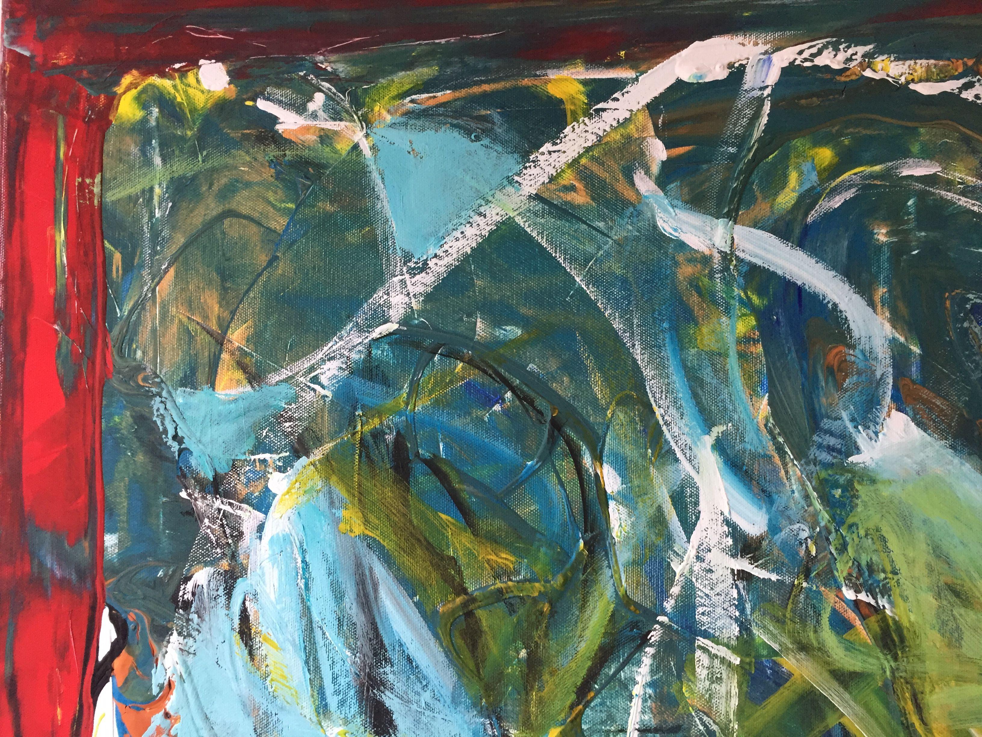Jungle, Painting, Acrylic on Canvas 2