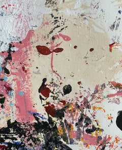 Kleine Pflanze im groÃŸen Universum, Painting, Acrylic on Paper