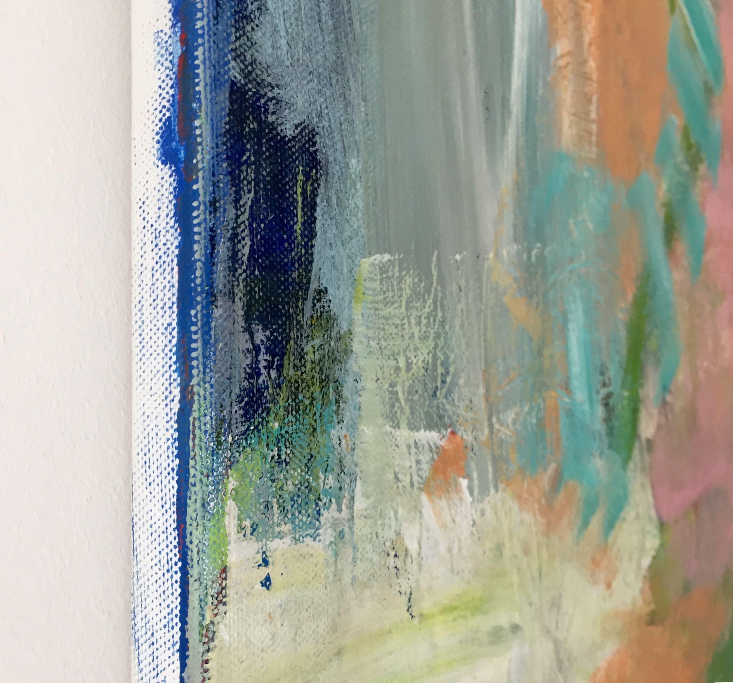 La Vie En Rose, Gemälde, Acryl auf Leinwand (Zeitgenössisch), Painting, von Christel Haag