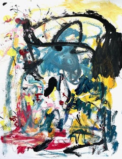 Letzte Ausfahrt rechts, Pintura, Acrílico sobre papel