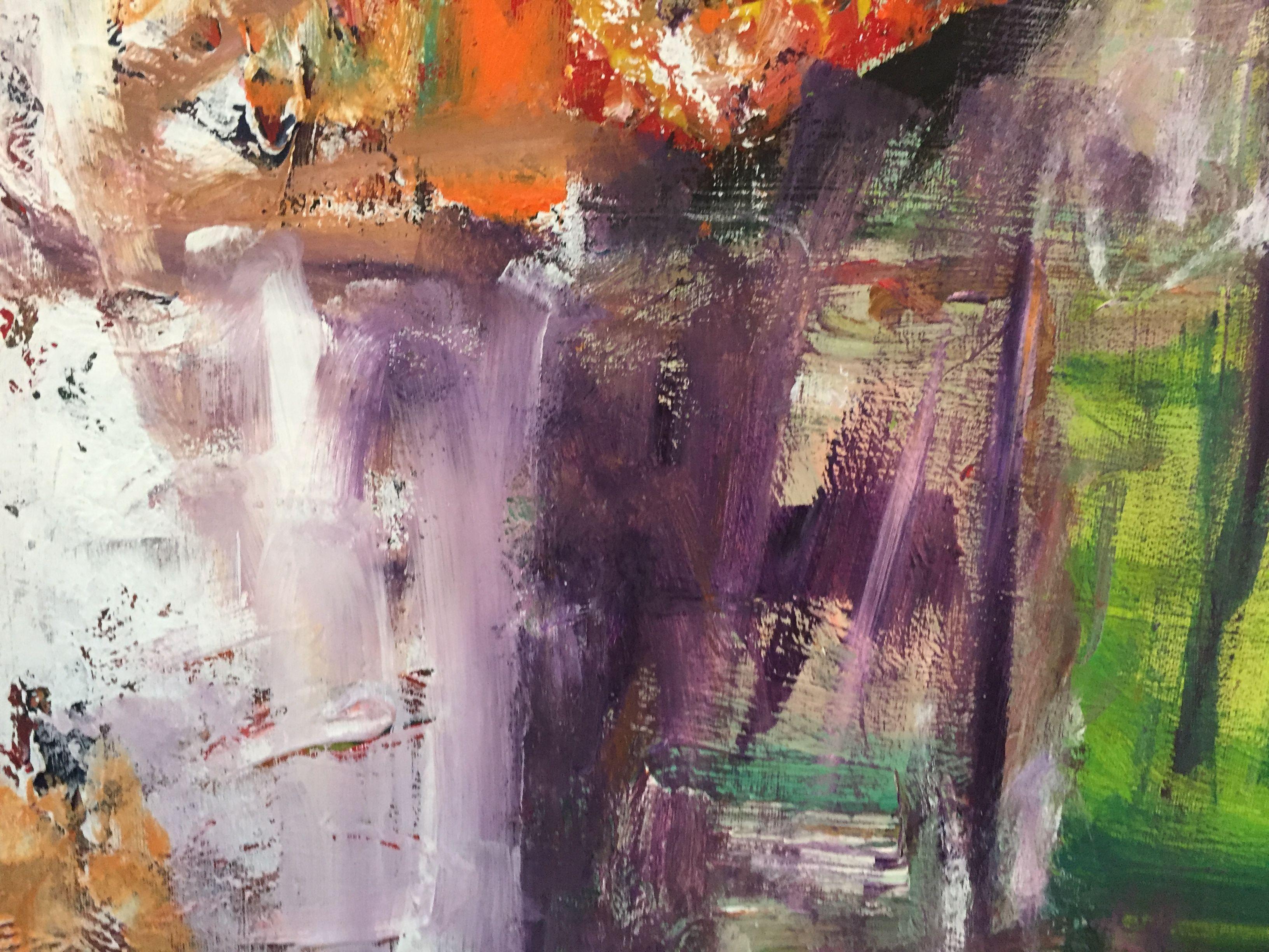 Peinture, acrylique sur toile, Li-la-la - Painting de Christel Haag