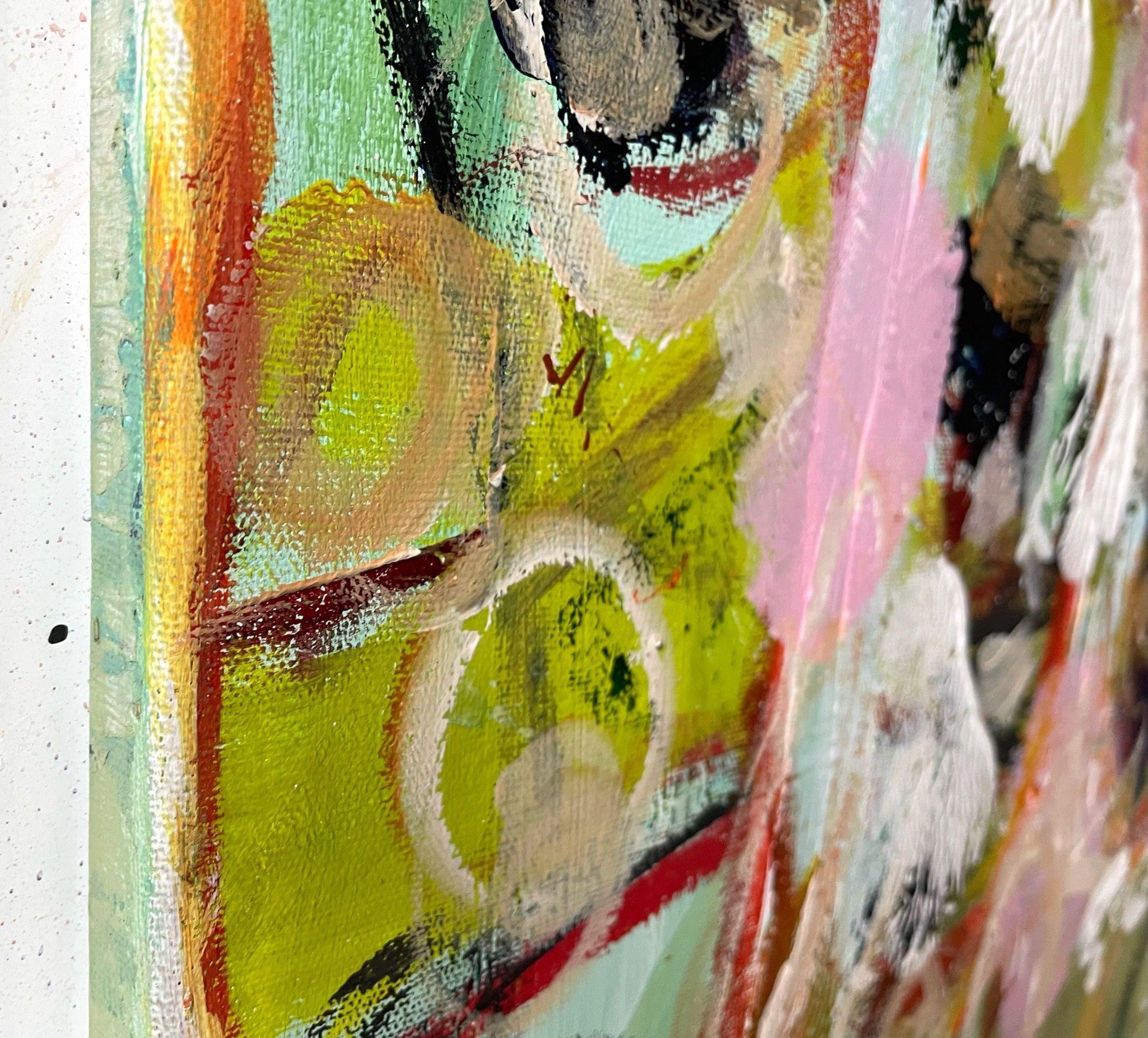 Looking for a Better World 1, Gemälde, Acryl auf Leinwand im Angebot 2