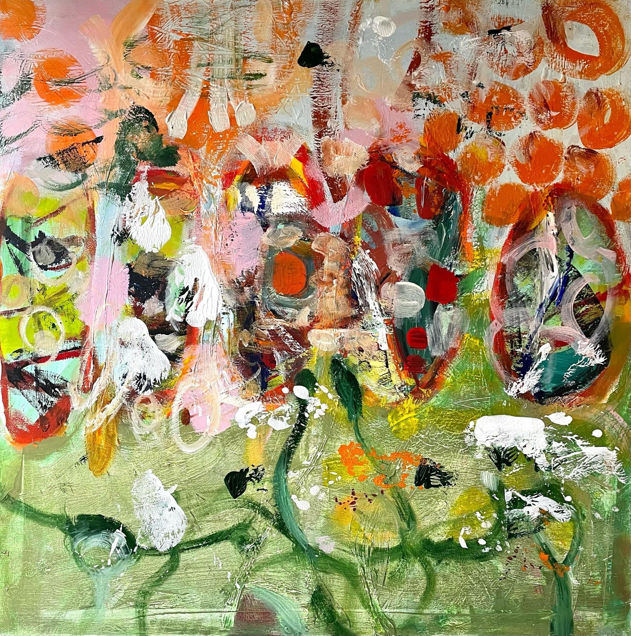 Looking for a Better World 1, Gemälde, Acryl auf Leinwand