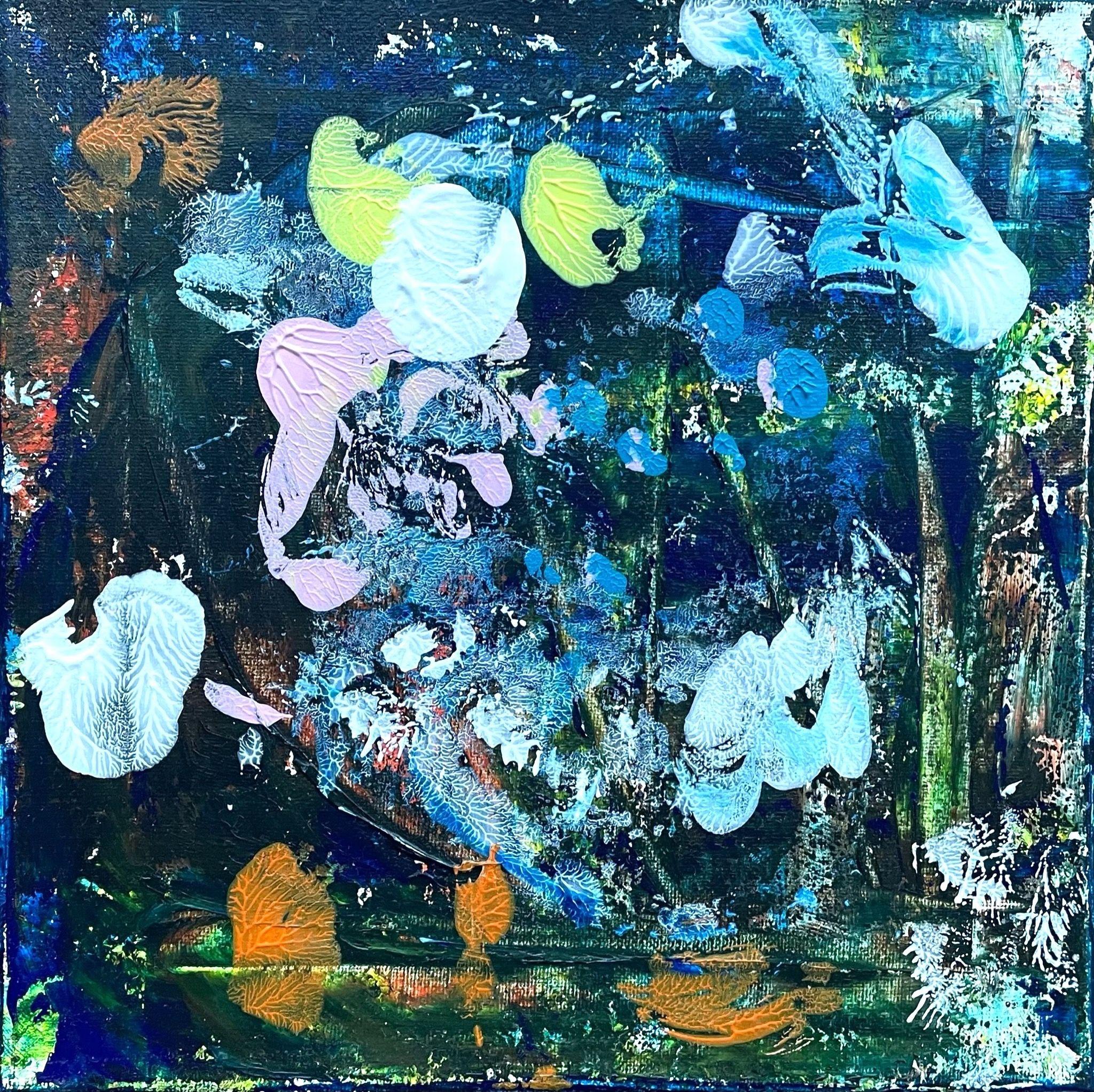 Lucky 3, Pintura, Acrílico sobre lienzo - Painting de Christel Haag