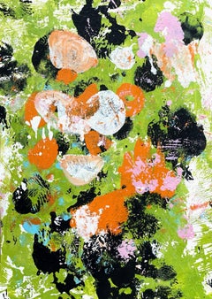 Lyrical Inspiration 3, Painting, Acrylic on Paper