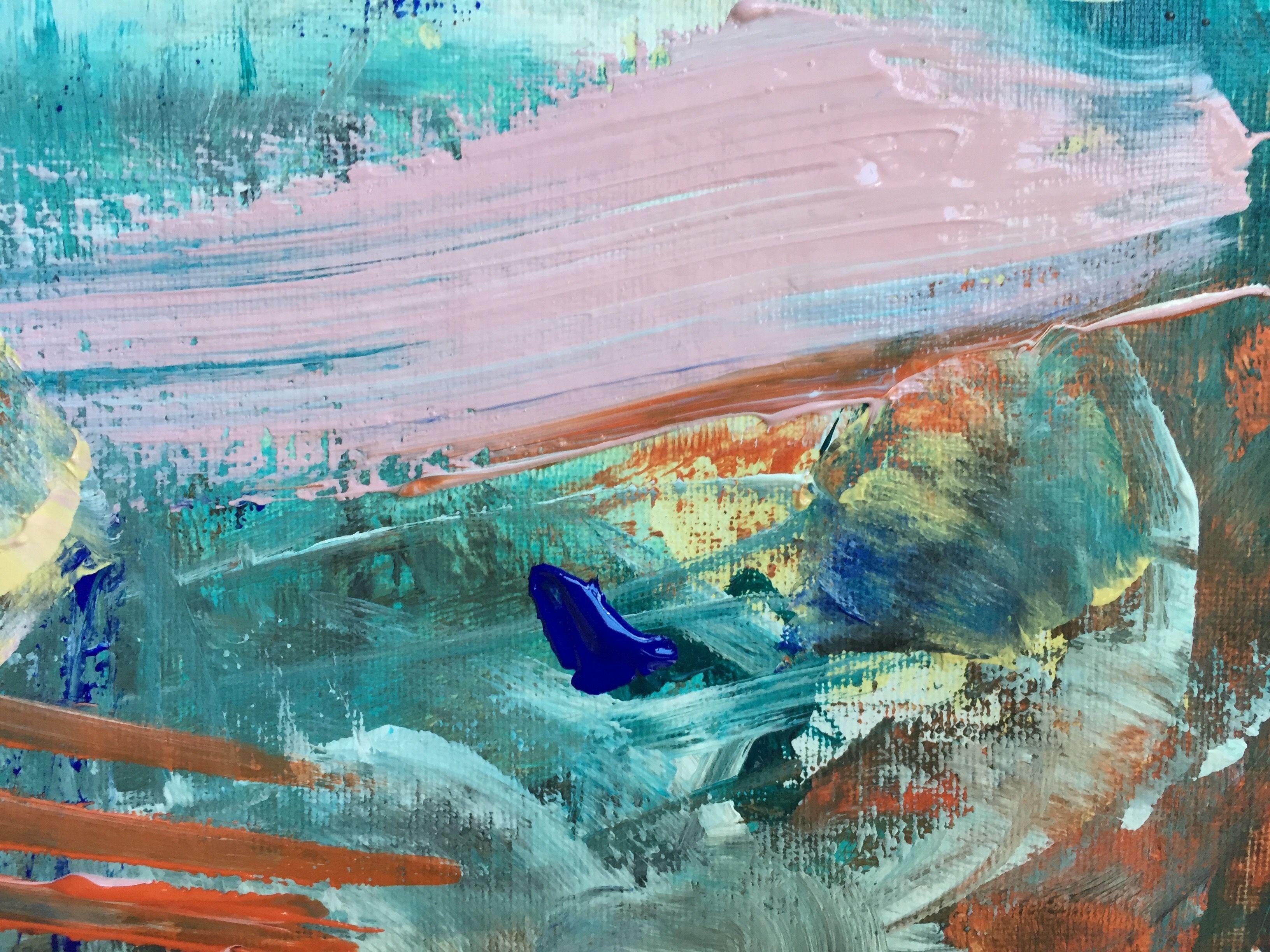 Plus qu'une Romance, peinture, acrylique sur toile en vente 1