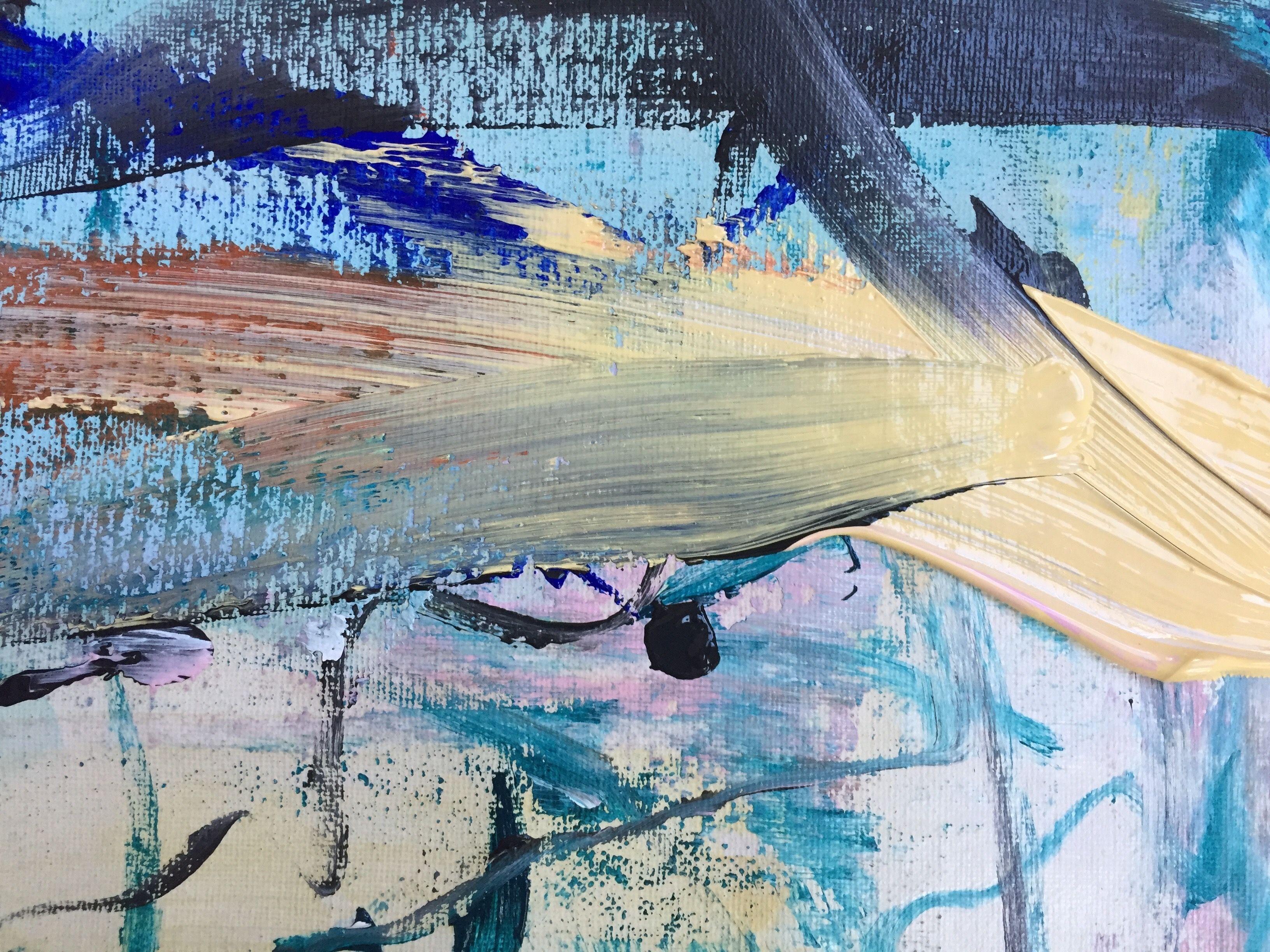 Plus qu'une Romance, peinture, acrylique sur toile en vente 2