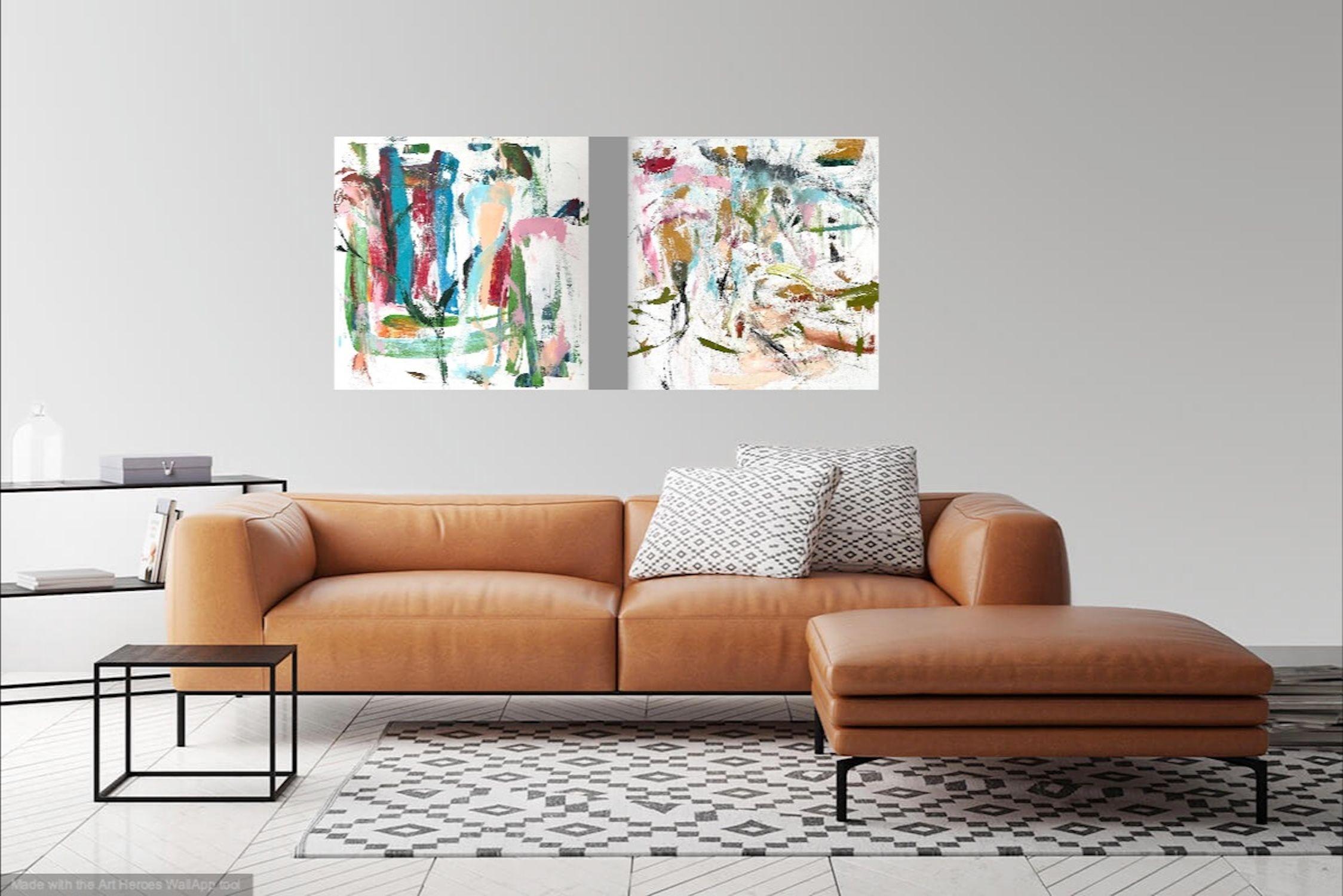 Never Alone 1, Painting, Acrylic on Canvas For Sale 4