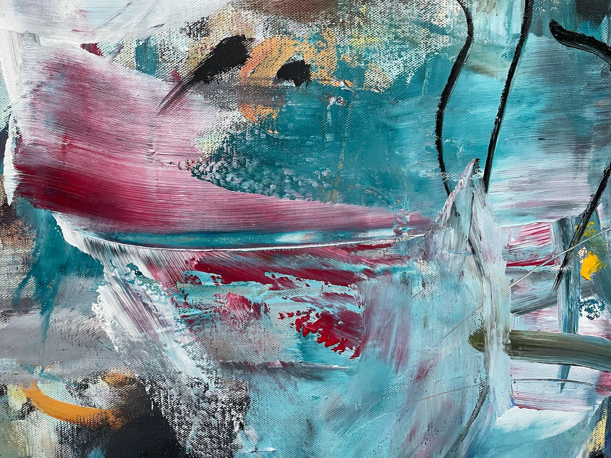 New Dimension, Painting, Acrylic on Canvas For Sale 1