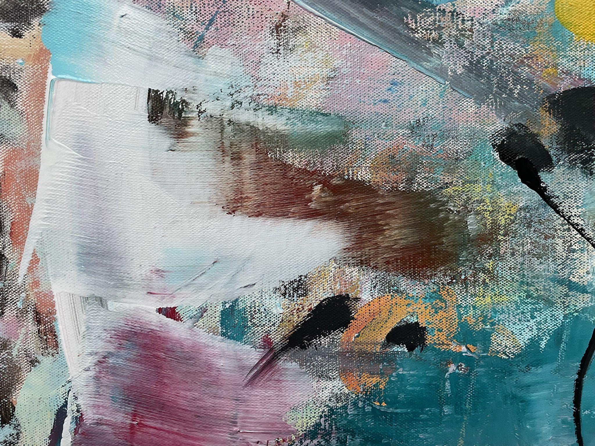 New Dimension, Painting, Acrylic on Canvas For Sale 4