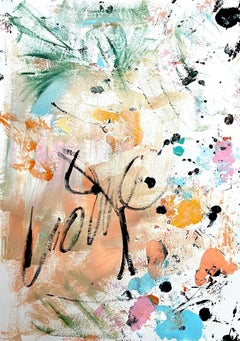 Nothing Compares 2, Painting, Acrylic on Paper