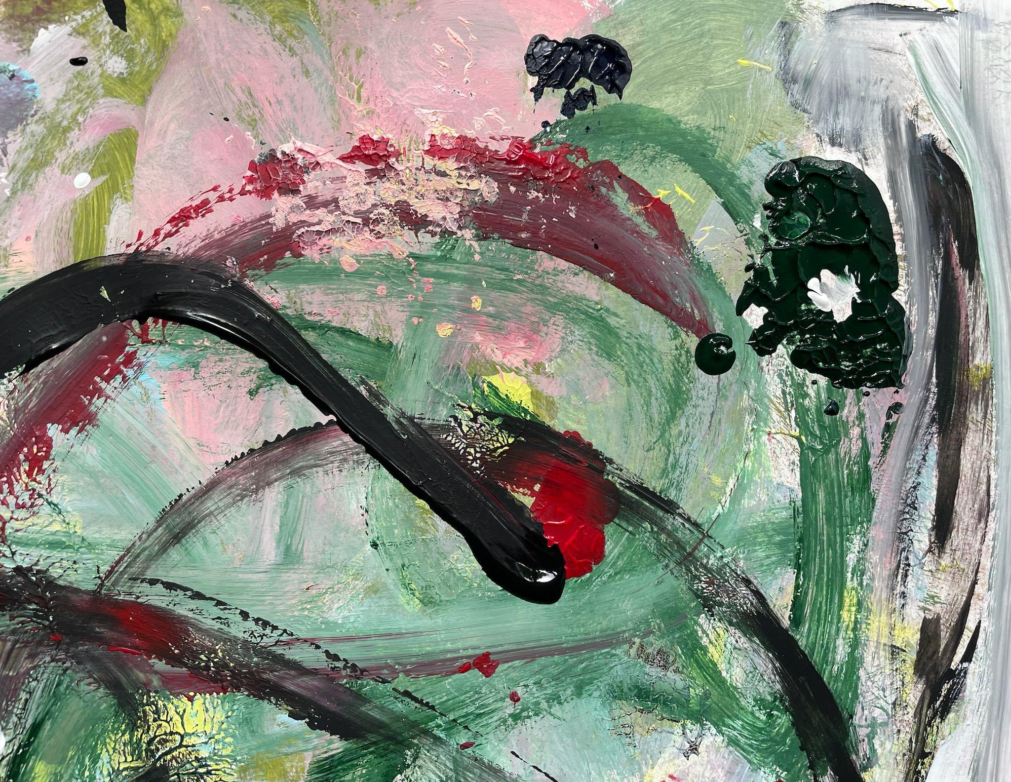 Reflektion, Painting, Acrylic on Paper For Sale 2