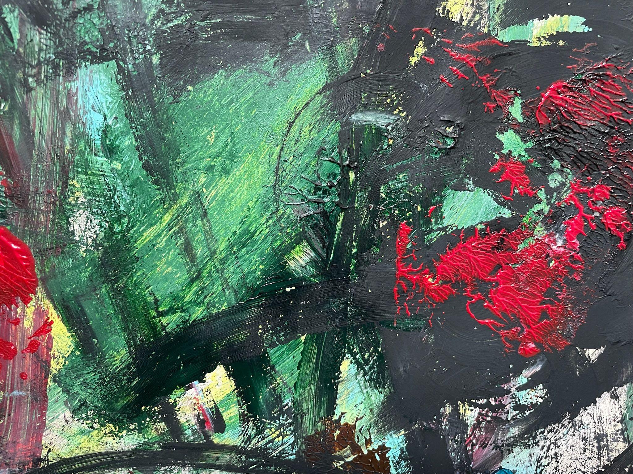 Reflektion, Painting, Acrylic on Paper For Sale 3