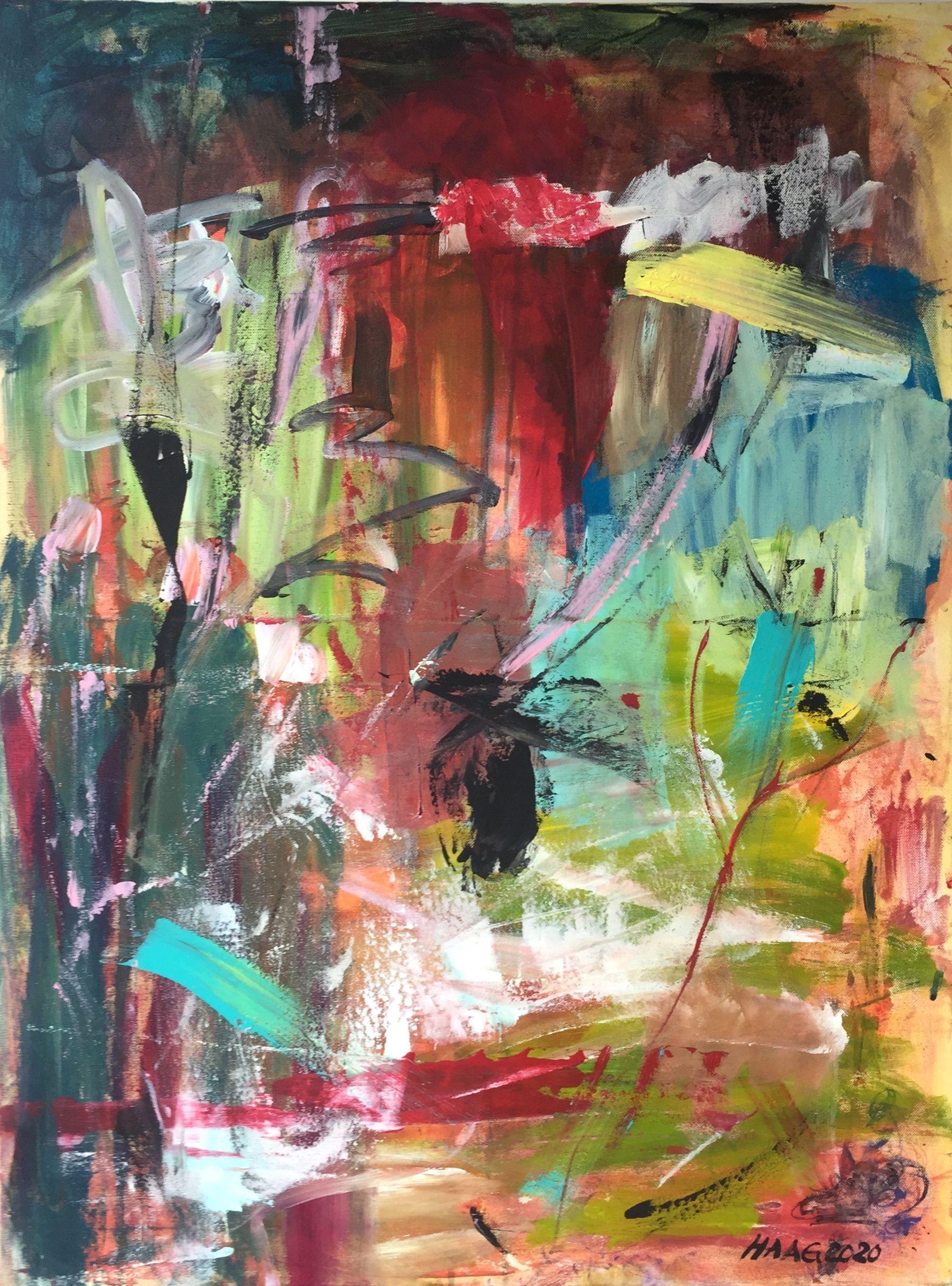 SchÃ¶n warÂ´s, Painting, Acrylic on Canvas