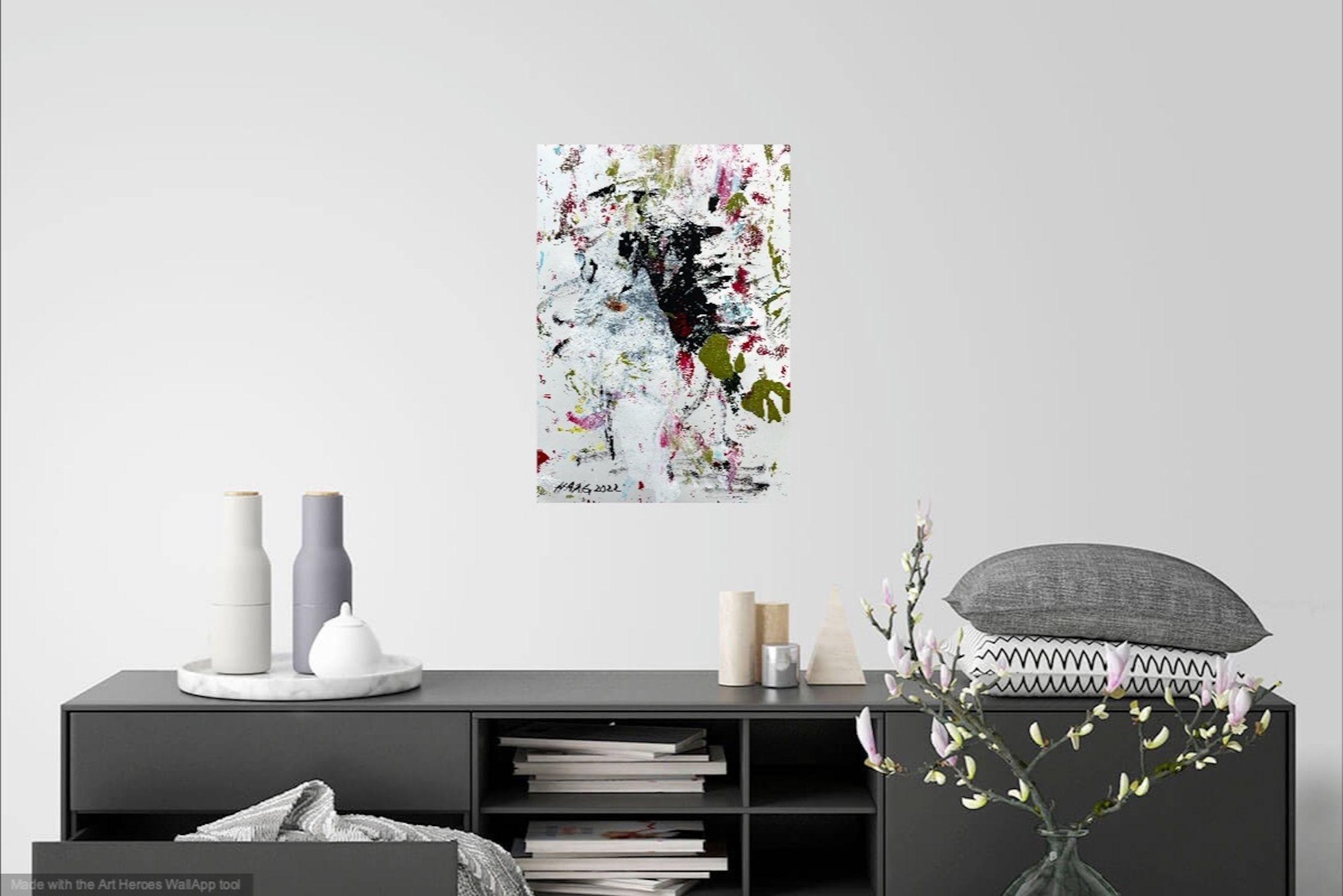 Second Chance 2, Painting, Acrylic on Paper For Sale 2