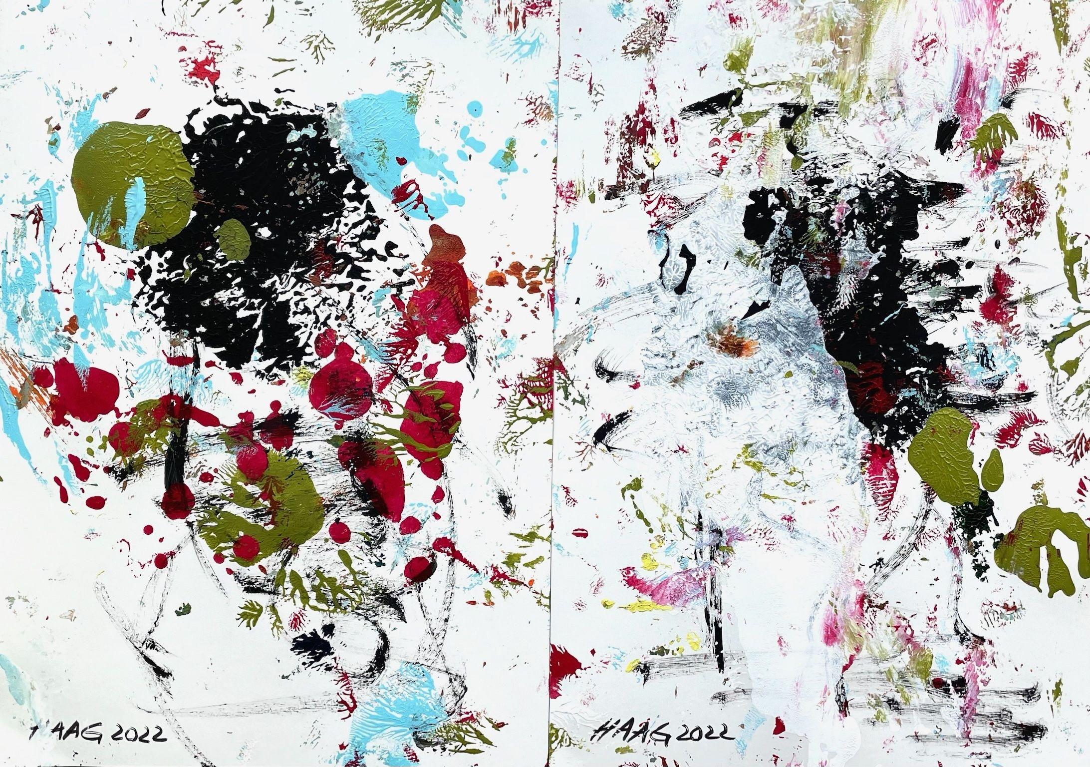 Second Chance, Painting, Acrylic on Paper For Sale 2