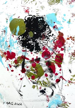 Seconde chance, peinture, acrylique sur papier