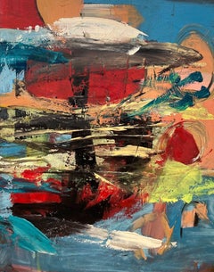 Viaje sentimental, Pintura, Acrílico sobre lienzo
