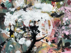 Snow in May, Painting, Acrylic on Paper