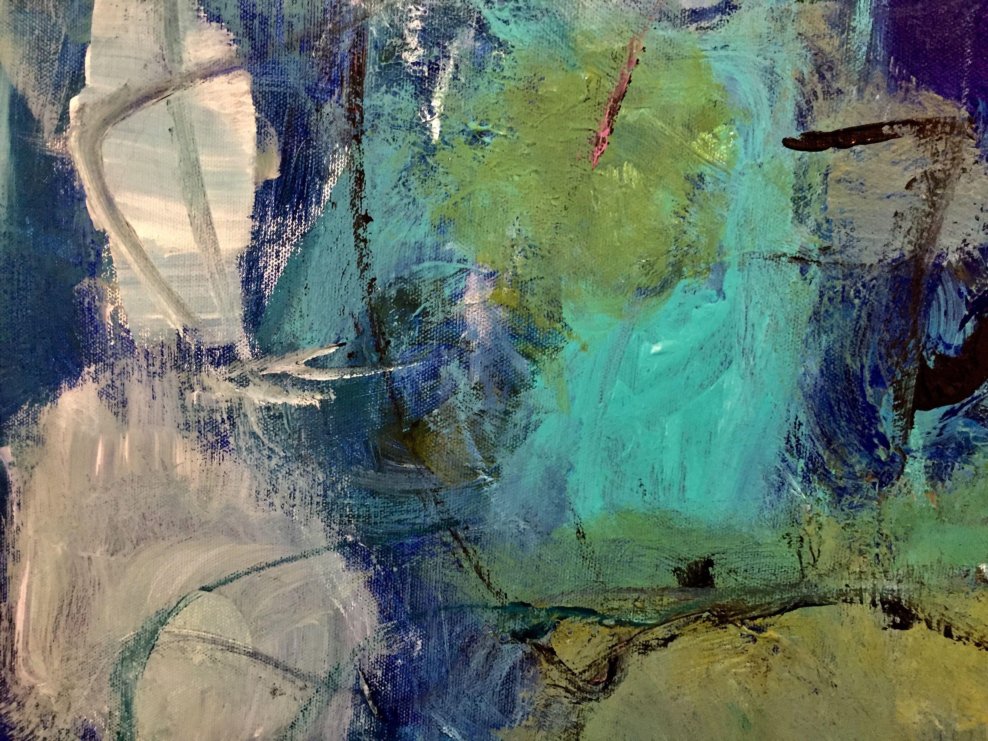 Still Waiting for You, Painting, Acrylic on Canvas For Sale 1