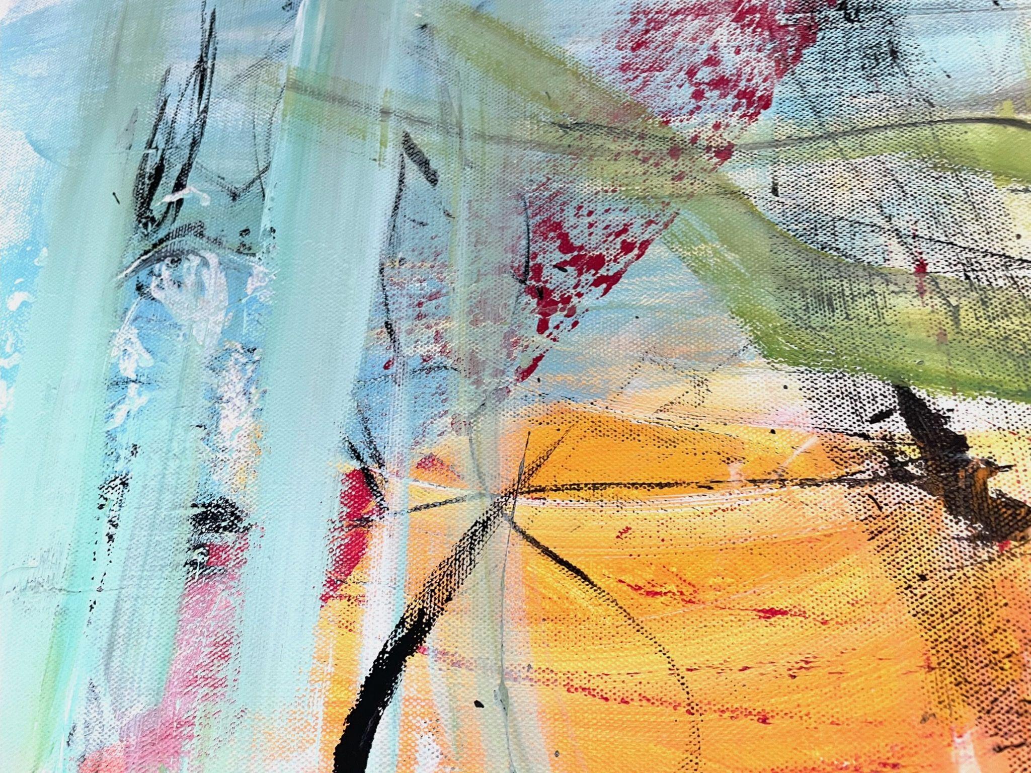 Strong Feelings, Gemälde, Acryl auf Leinwand im Angebot 1