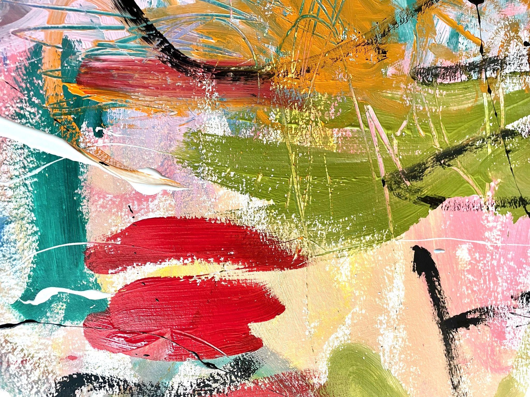 Such a Beautiful Day, Gemälde, Acryl auf Papier (Zeitgenössisch), Painting, von Christel Haag