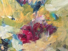 Talk to Flowers, Painting, Acrylic on Canvas