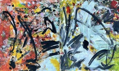 The Balance of Nature (Diptych), Painting, Acrylic on Paper