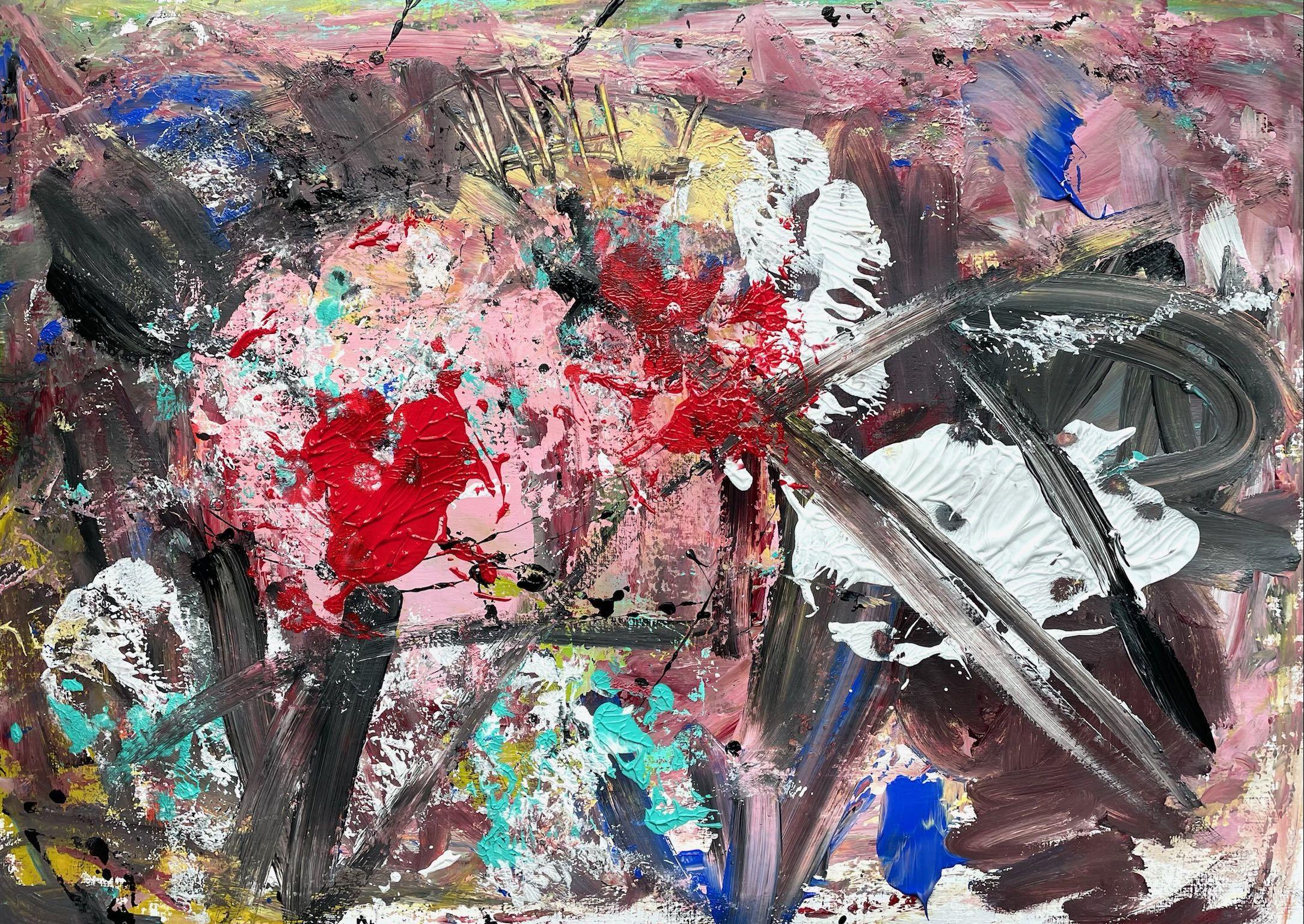 Fidati dei tuoi sogni, Pittura, Acrilico su carta - Painting di Christel Haag